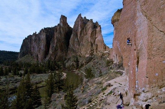 Climbing in Leavenworth, Washington