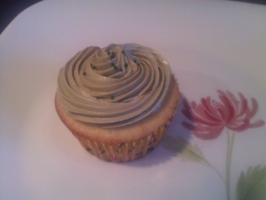 汁潭摮挠灵慣敫眠瑩⁨牧敥⁮整⁡牦獯楴杮 Almond cupcake with green tea frosting